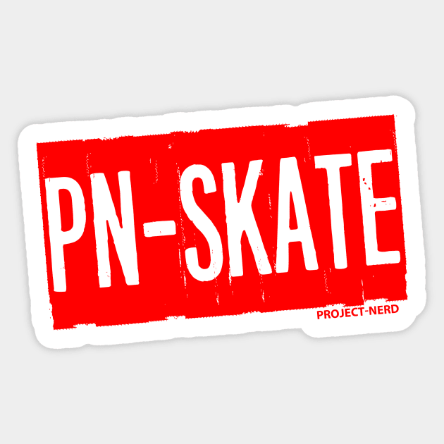 Project-Nerd Skate Sticker by Project-Nerd